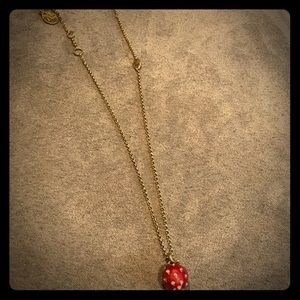 Juicy Couture Strawberry Necklace